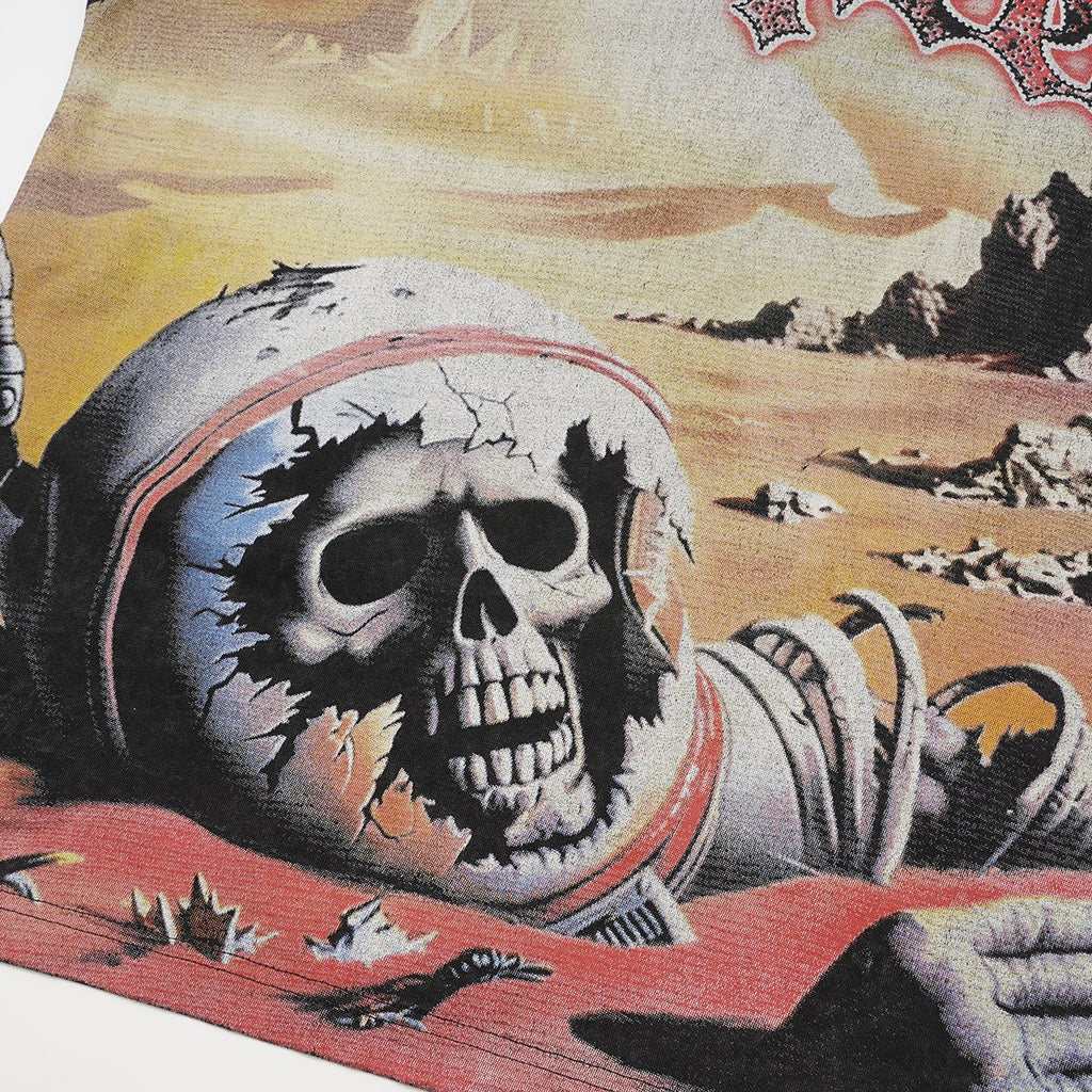 Godspeed Desert Skull Sleeveless T-Shirt ¡ª detail