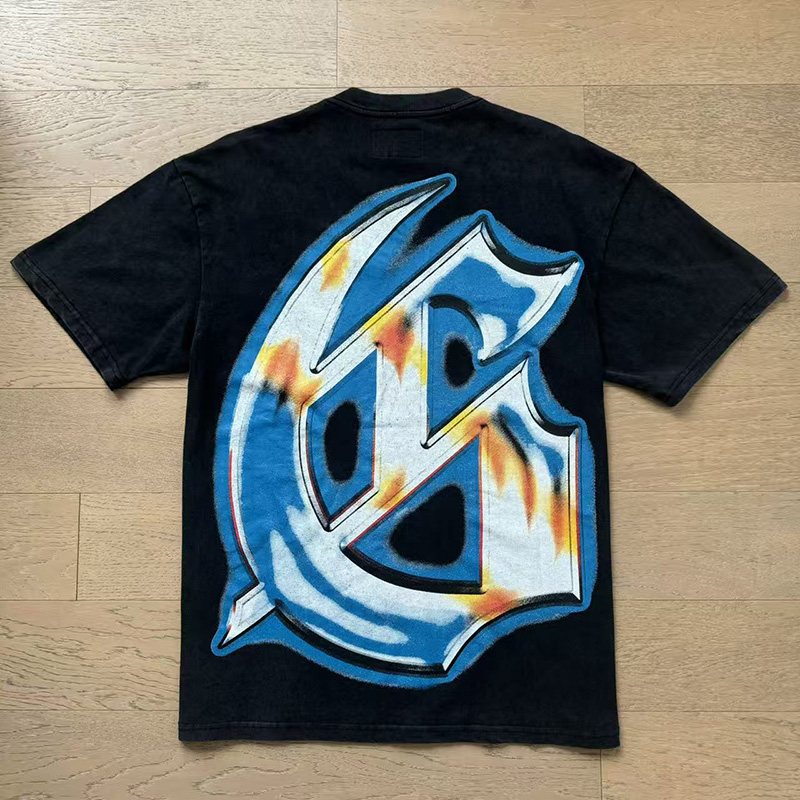 Godspeed Washed Black Graphic T-Shirt ¡ª back