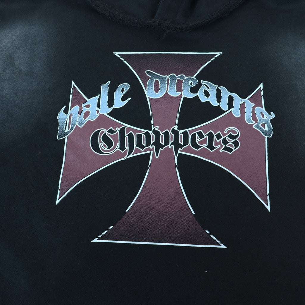 Valley Dreams Choppers Cross Graphic Hoodie ¡ª detail