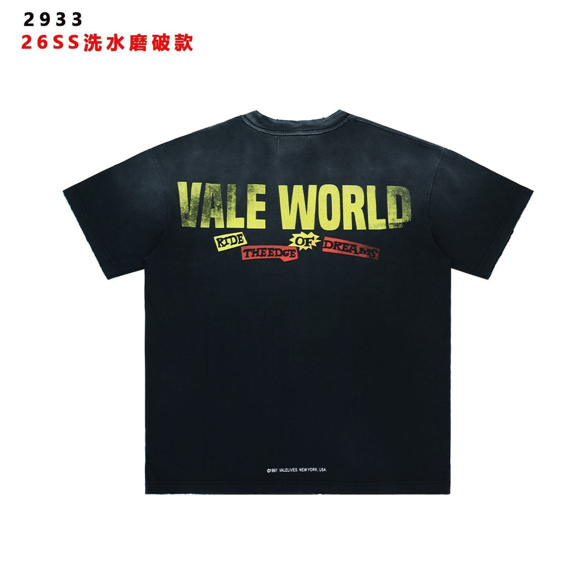 Valley Dreams Vale World Ride Graphic T-Shirt ¡ª back