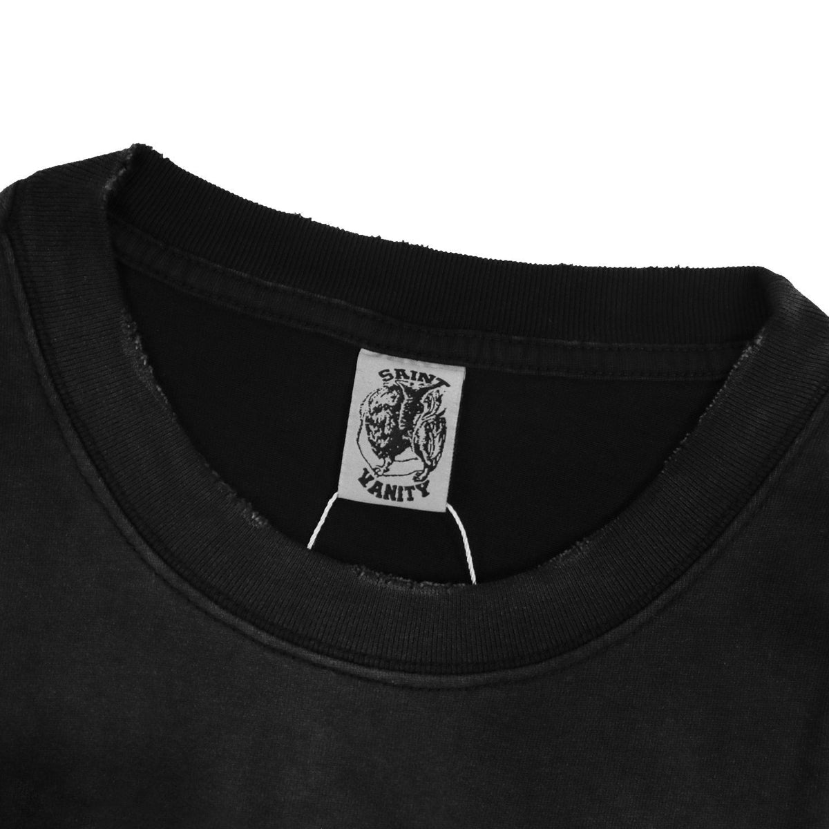 Saint Vanity Daytona Motorcycle Graphic T-Shirt ¡ª neck_label