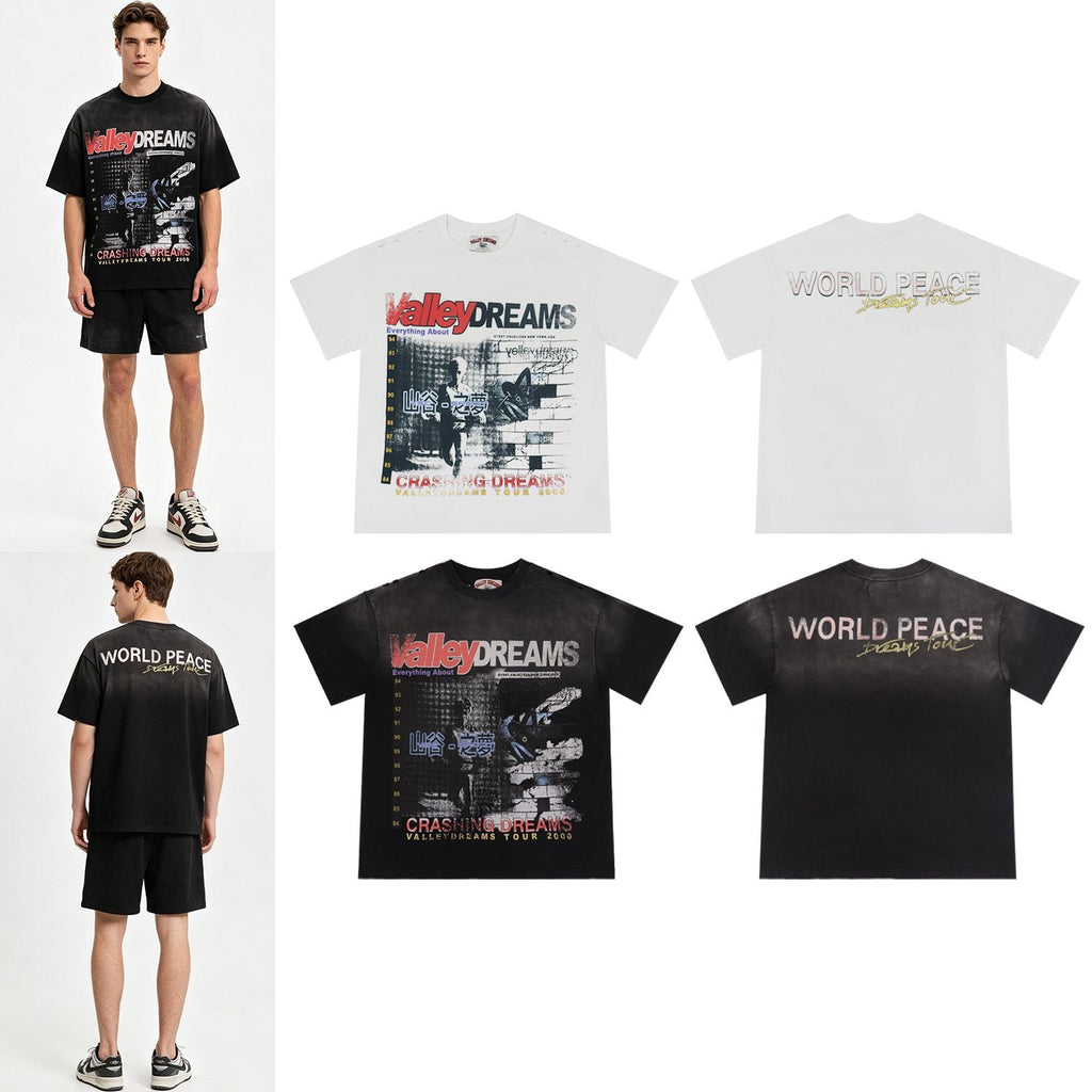 Valley Dreams World Peace Graphic T-Shirt ¡ª context