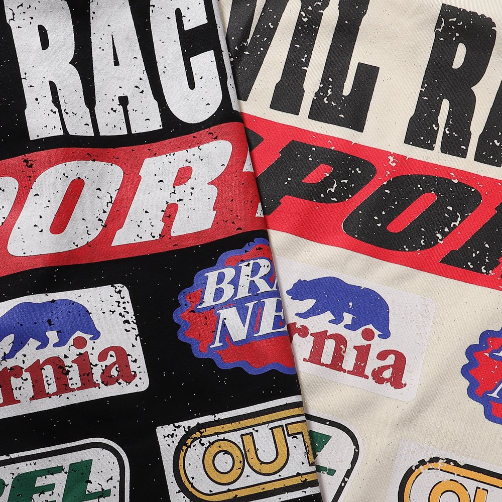 BKYS Revival Evil Racer Cropped Graphic T-Shirt ¡ª detail