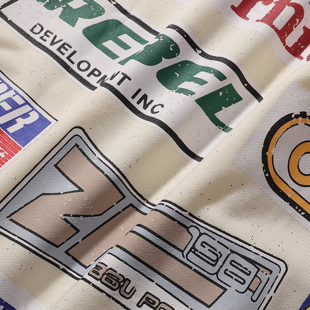 BKYS Revival Evil Racer Cropped Graphic T-Shirt ¡ª detail