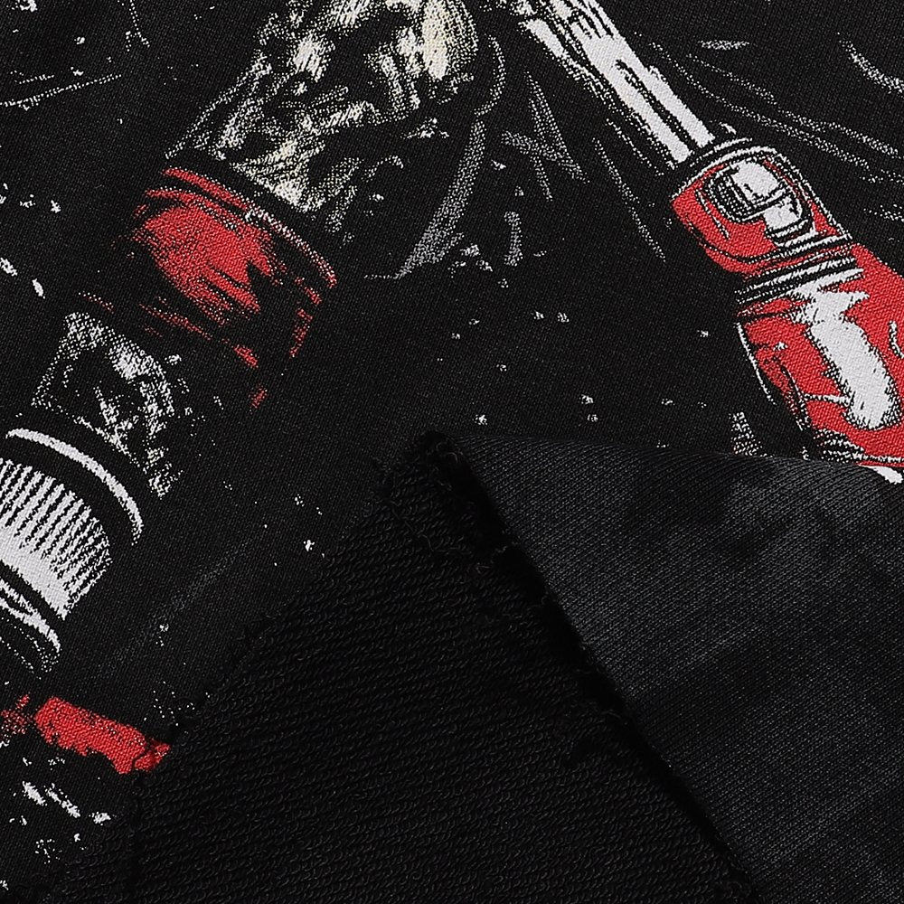 BKYS Revival Fight Club Graphic Cropped T-Shirt ¡ª detail