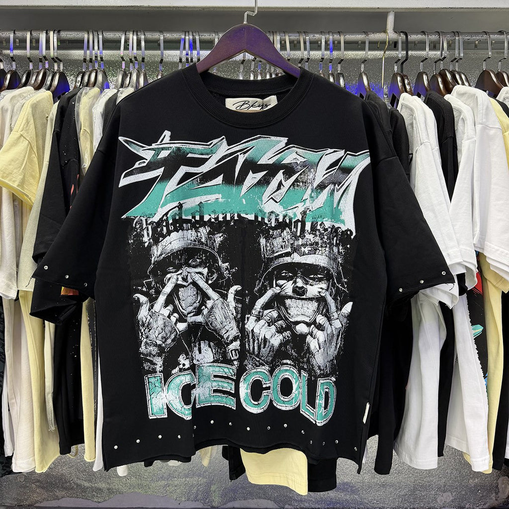 BKYS Revival Ice Cold Route 66 Cropped Graphic T-Shirt ¡ª context