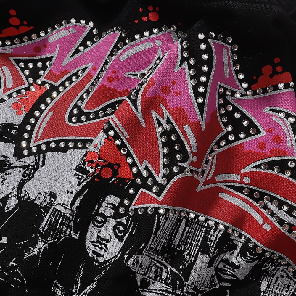 BKYS Revival Money Mood Cropped Graphic T-Shirt ¡ª detail