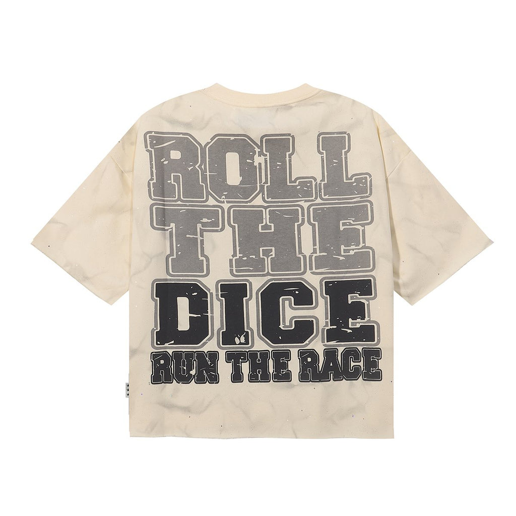 BKYS Revival Roll The Dice Car Graphic Cropped T-Shirt ¡ª back