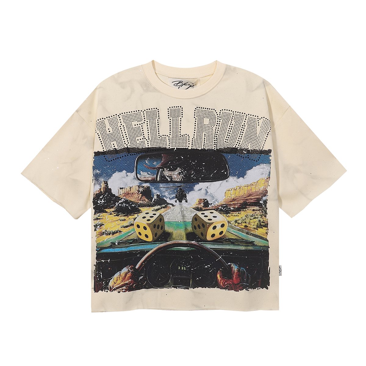BKYS Revival Roll The Dice Car Graphic Cropped T-Shirt ¡ª hero