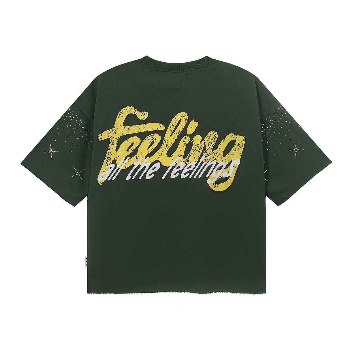 BKYS Revival Feelings Cropped Graphic T-Shirt ¡ª back