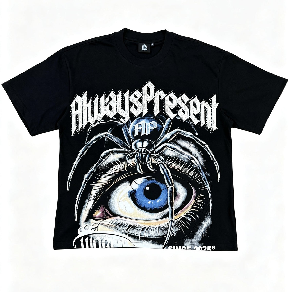 ALWAYS-PRESENT Champion Rhinestone Graphic Short-Sleeve T-Shirt ¡ª hero