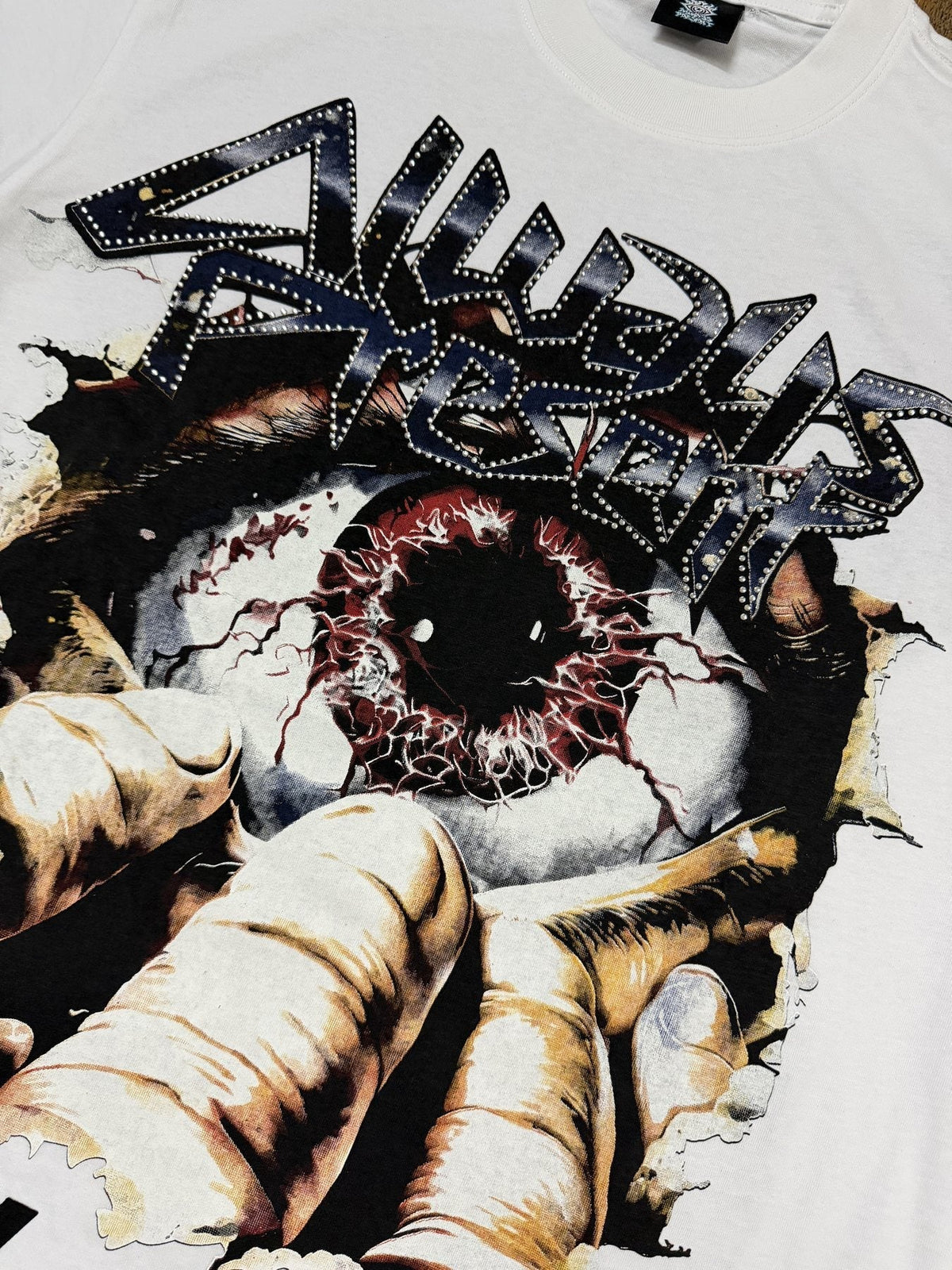ALWAYS-PRESENT Eye Graphic Short-Sleeve T-Shirt ¡ª detail