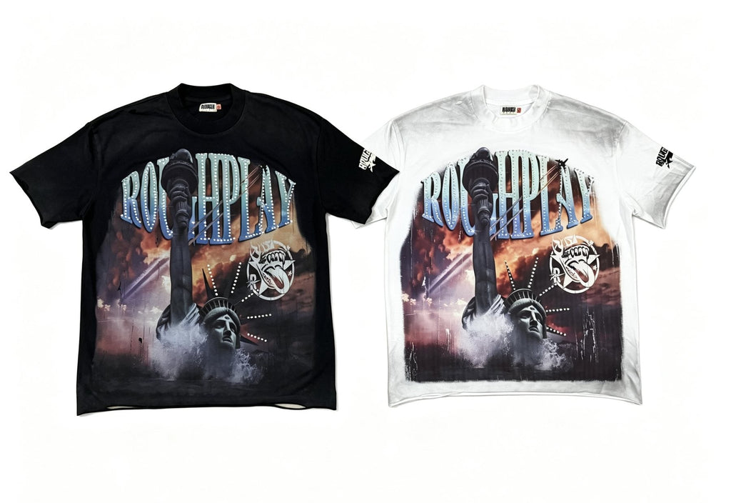 Rough Play Statue of Liberty Graphic T-Shirt ¡ª comparison