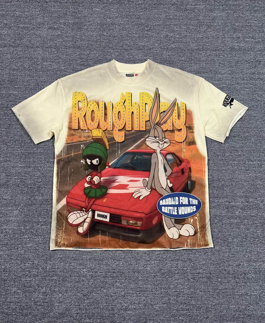 Rough Play Bugs Bunny & Marvin Graphic T-Shirt ¡ª front