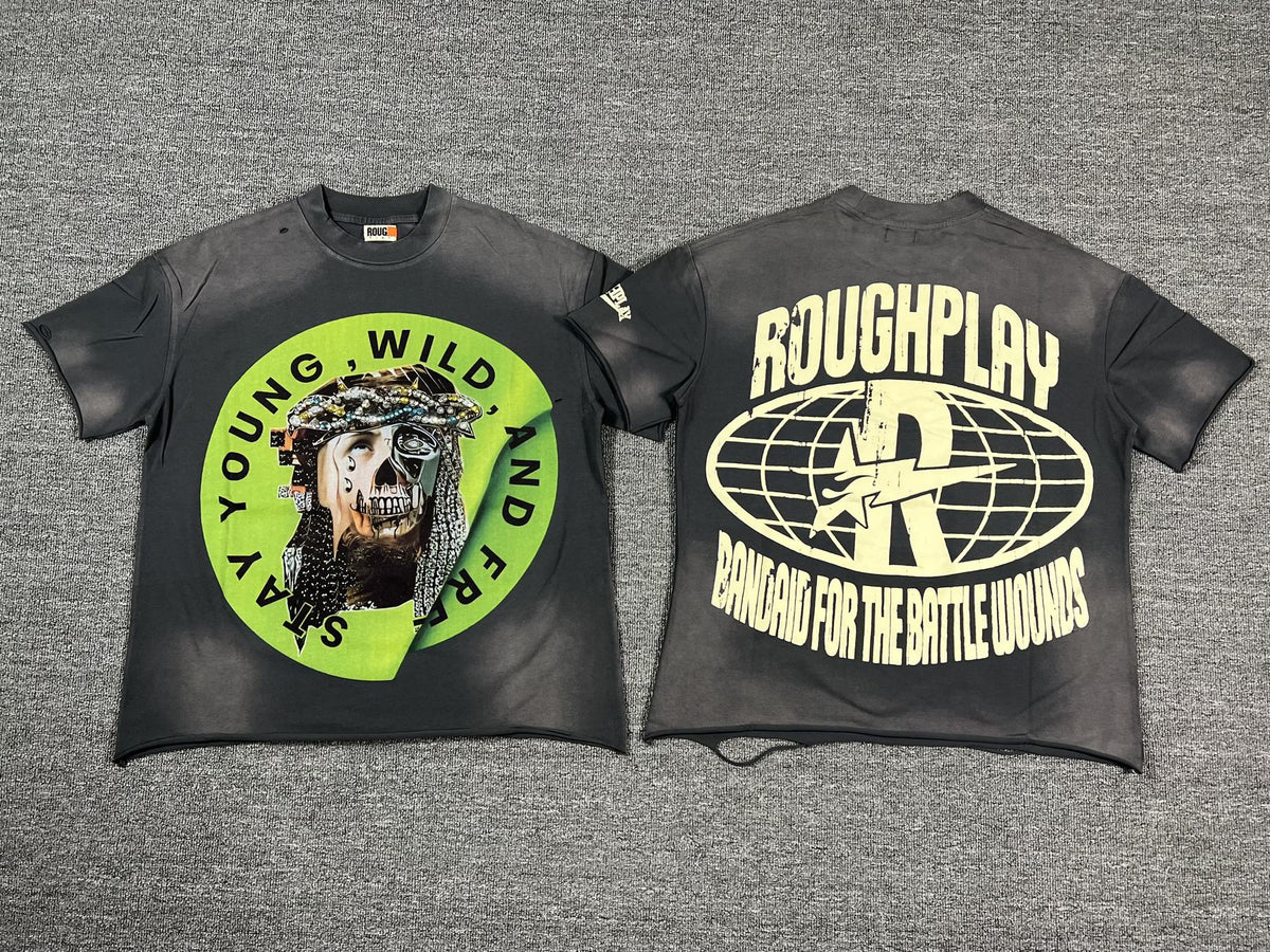 Rough Play Skull Graphic Short-Sleeve T-Shirt ¡ª comparison