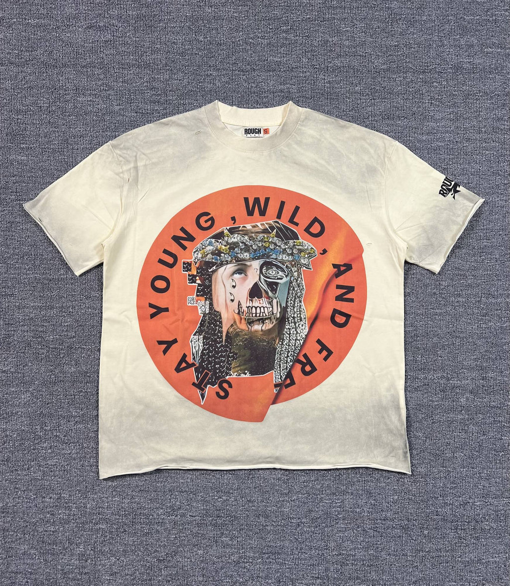 Rough Play Skull Graphic Short-Sleeve T-Shirt ¡ª hero