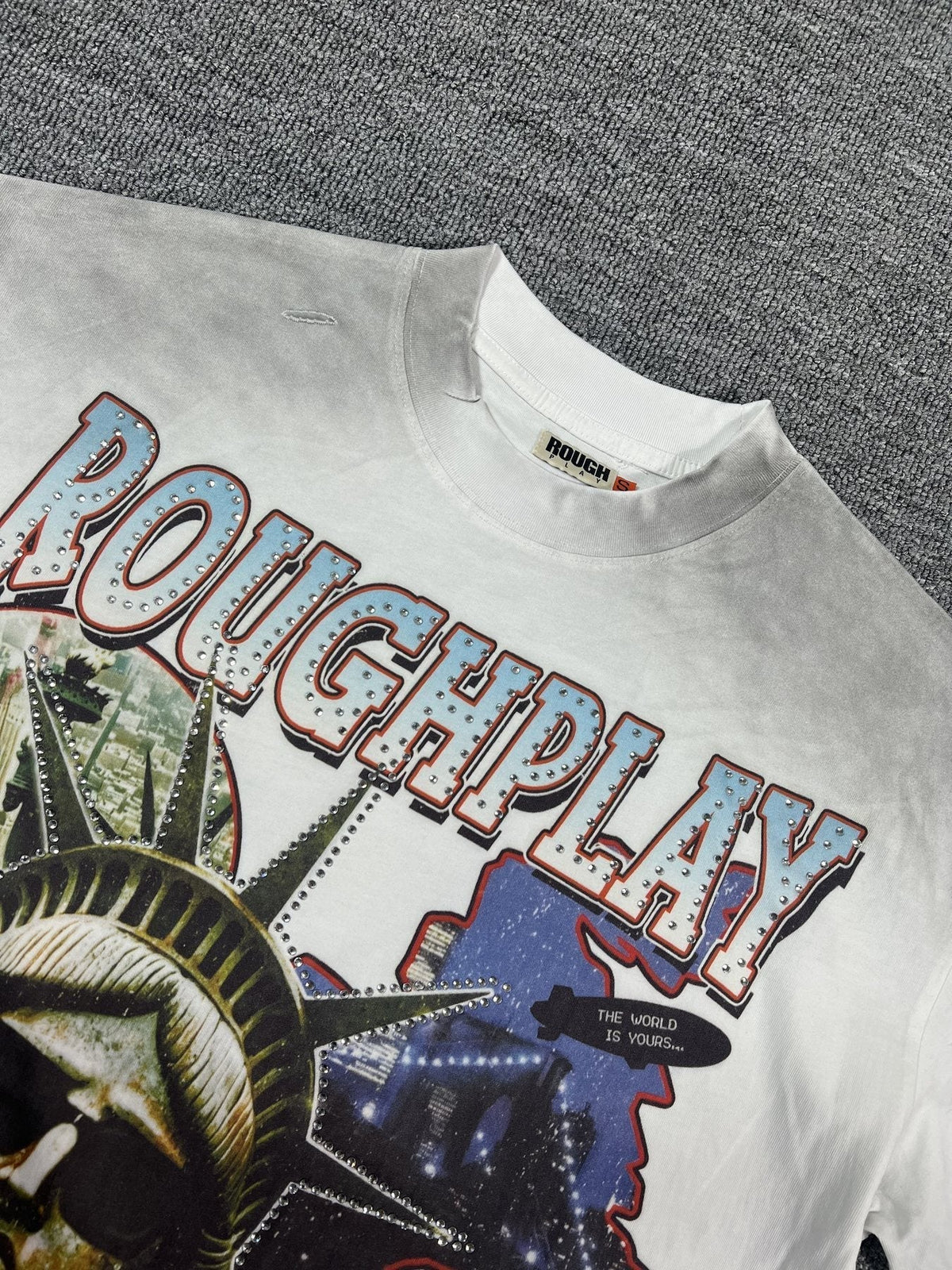 Rough Play Champion Graphic T-Shirt ¡ª detail