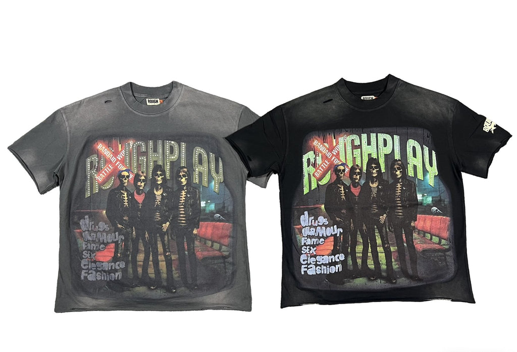 Rough Play Champion Graphic Short-Sleeve T-Shirt ¡ª comparison
