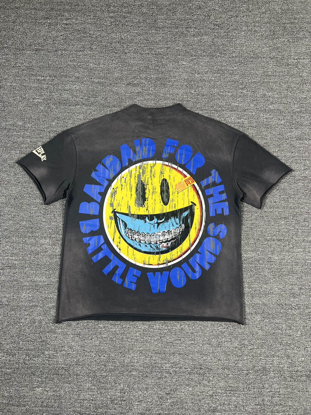 Rough Play Baseball Smiley Graphic T-Shirt ¡ª back