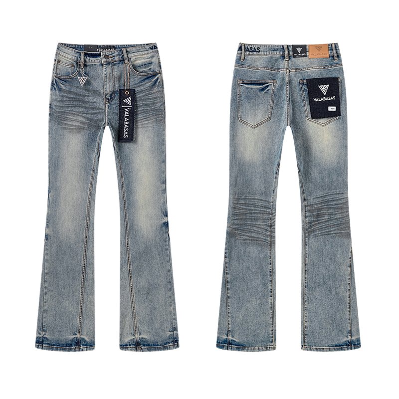 VALABASAS Light Blue Flared Jeans ¡ª hero