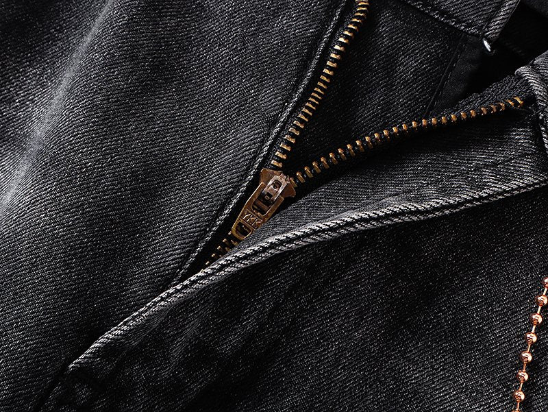 VALABASAS Washed Black Logo Graphic Bootcut Jeans ¡ª detail