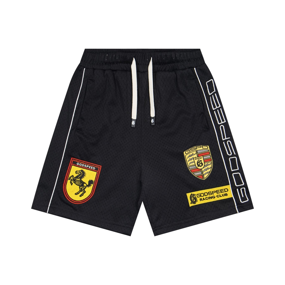 Godspeed Racing Graphic Shorts ¡ª front