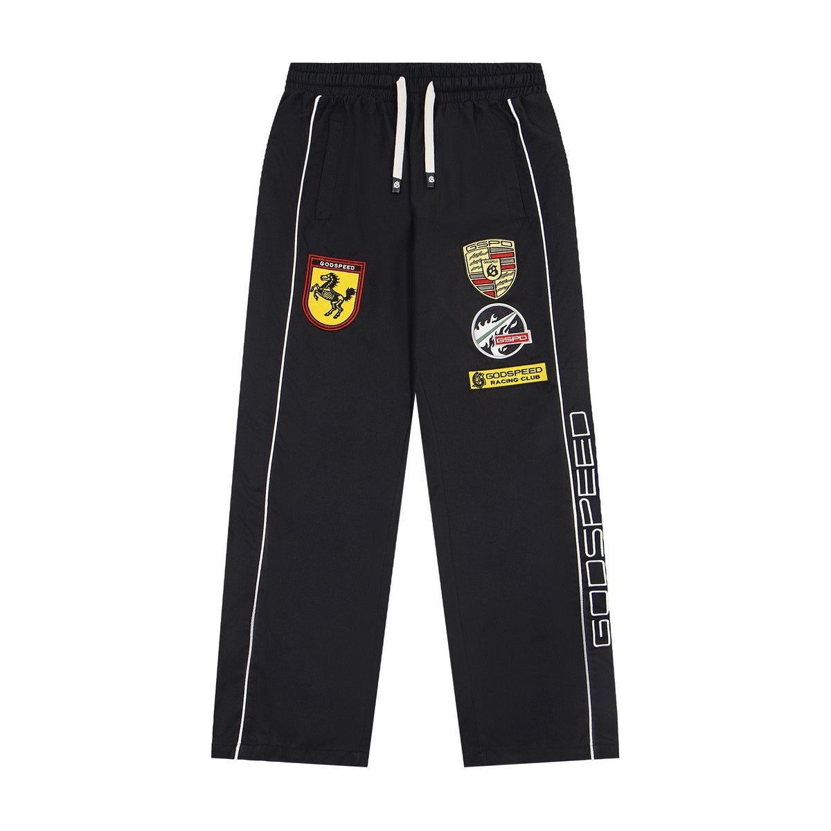 Godspeed Racing Patch Track Pants ¡ª front