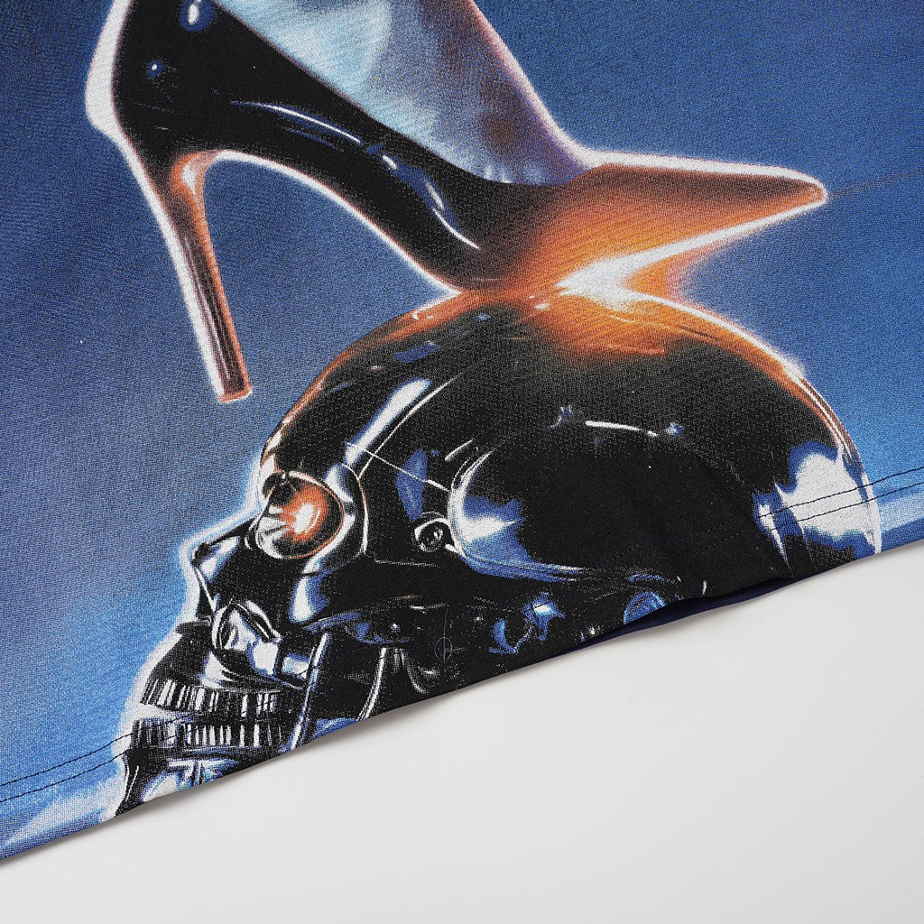 Godspeed High-Heel Skull Graphic T-Shirt ¡ª detail