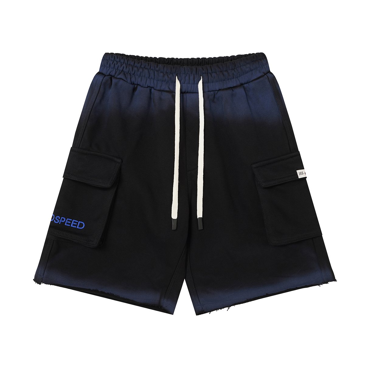 Godspeed Embroidered Cargo Sweat Shorts ¡ª front