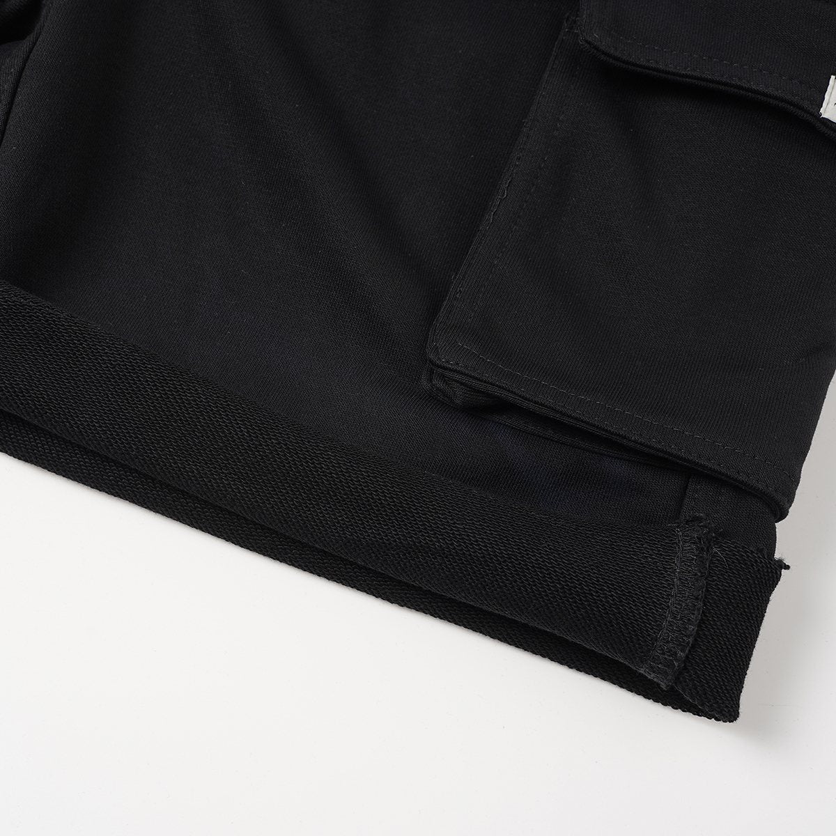 Godspeed Embroidered Cargo Sweat Shorts ¡ª detail
