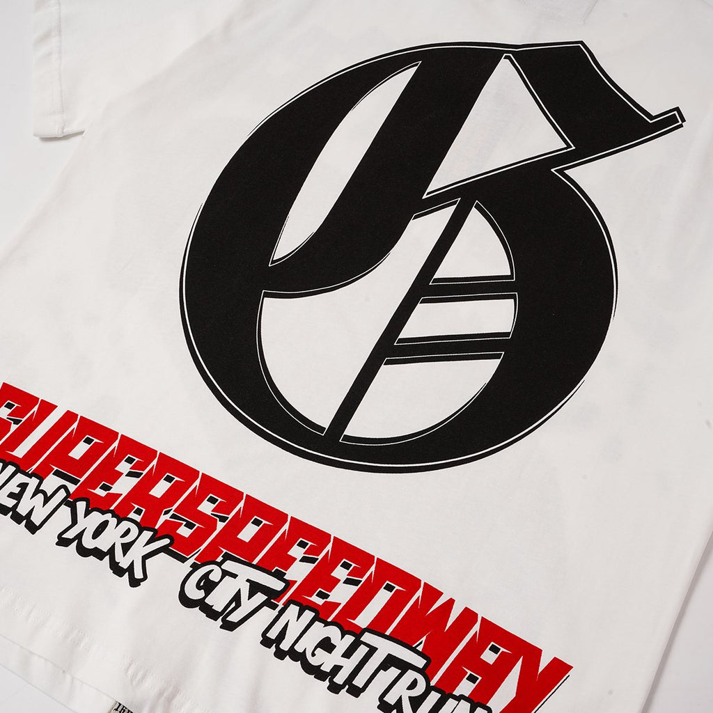 Godspeed Superspeedway Night Run Graphic T-Shirt ¡ª detail
