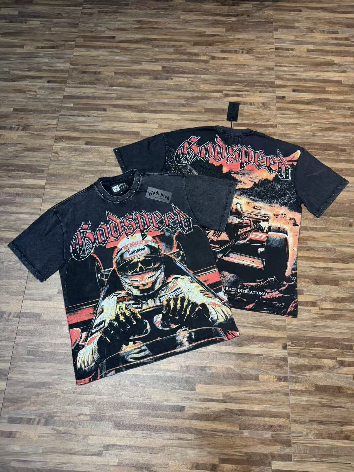 Godspeed 69 Raceway Short-Sleeve Graphic T-Shirt ¡ª context