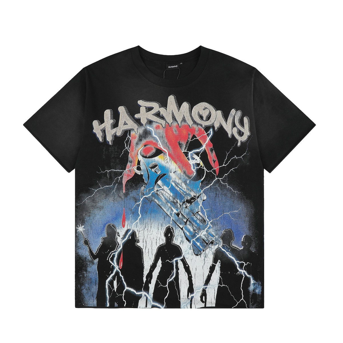 HARMONY Distressed Hem Graphic T-Shirt ¡ª hero