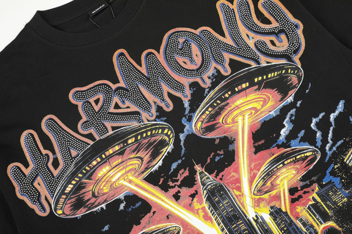 HARMONY UFO City Graphic T-Shirt ¡ª detail