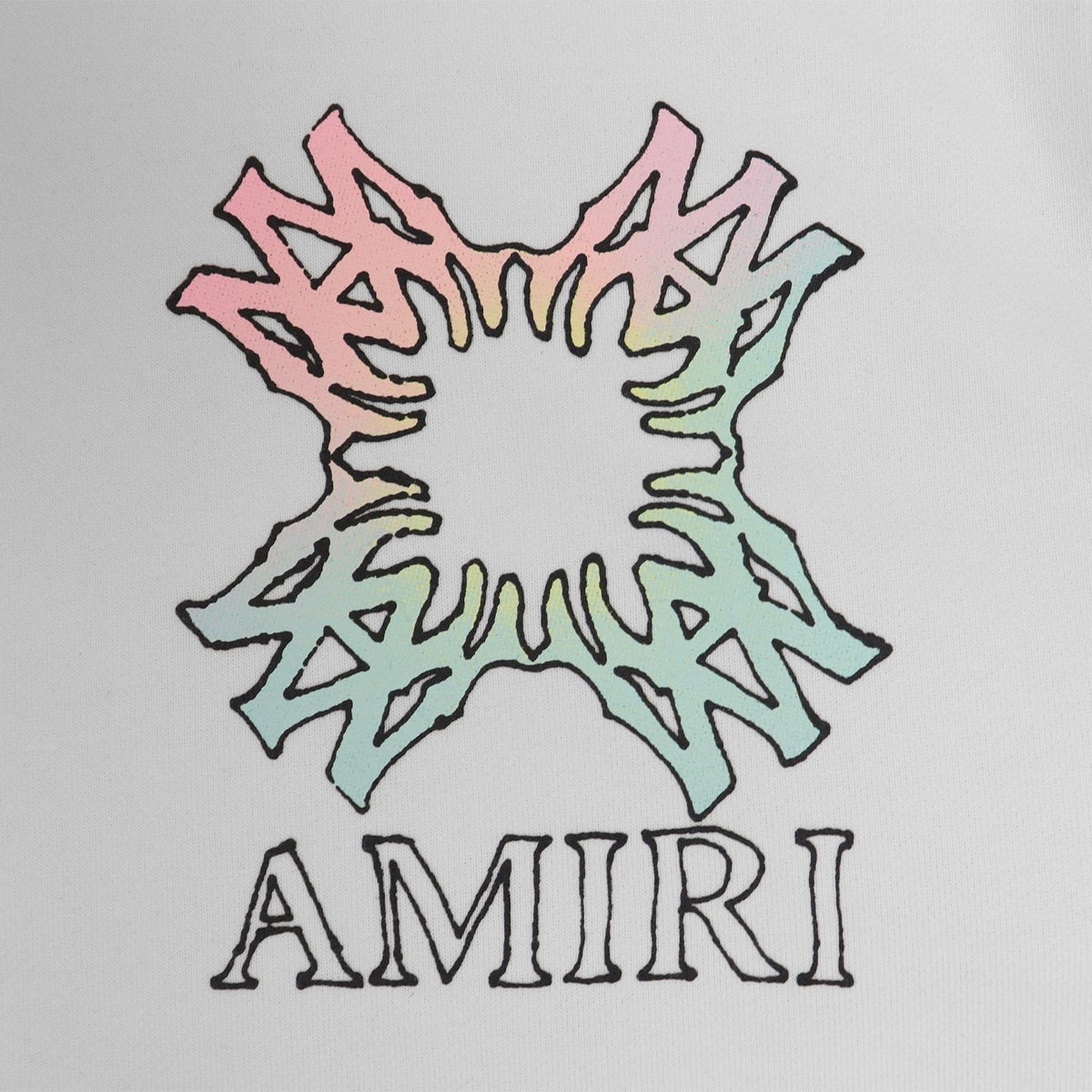 AMIRI Flame Cross Graphic Hoodie ¡ª detail