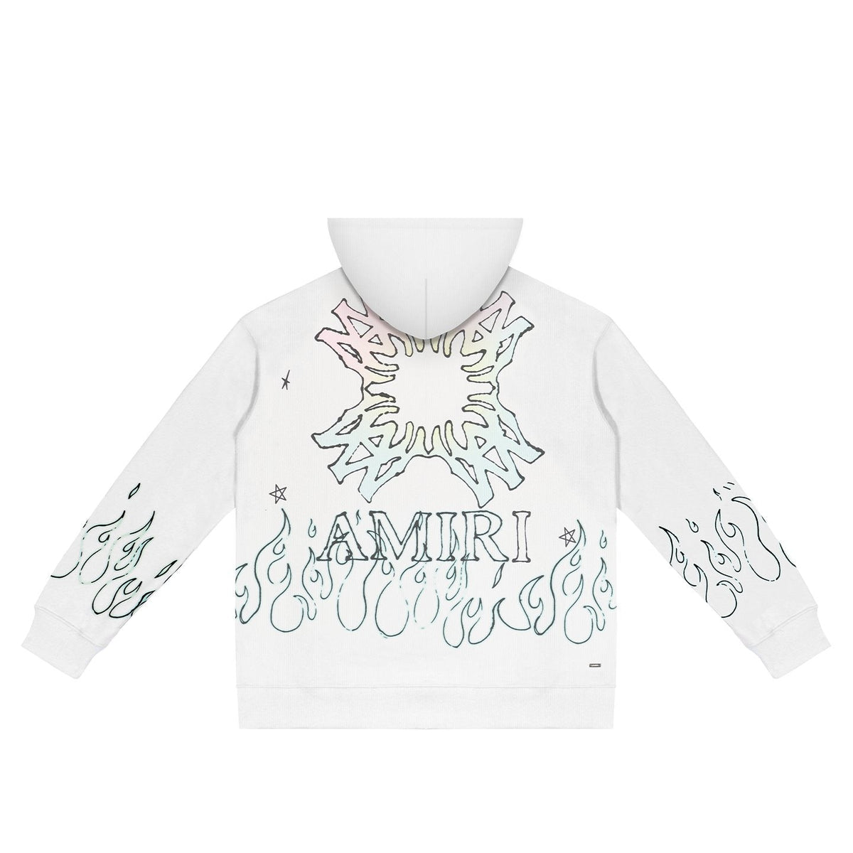 AMIRI Flame Cross Graphic Hoodie ¡ª back