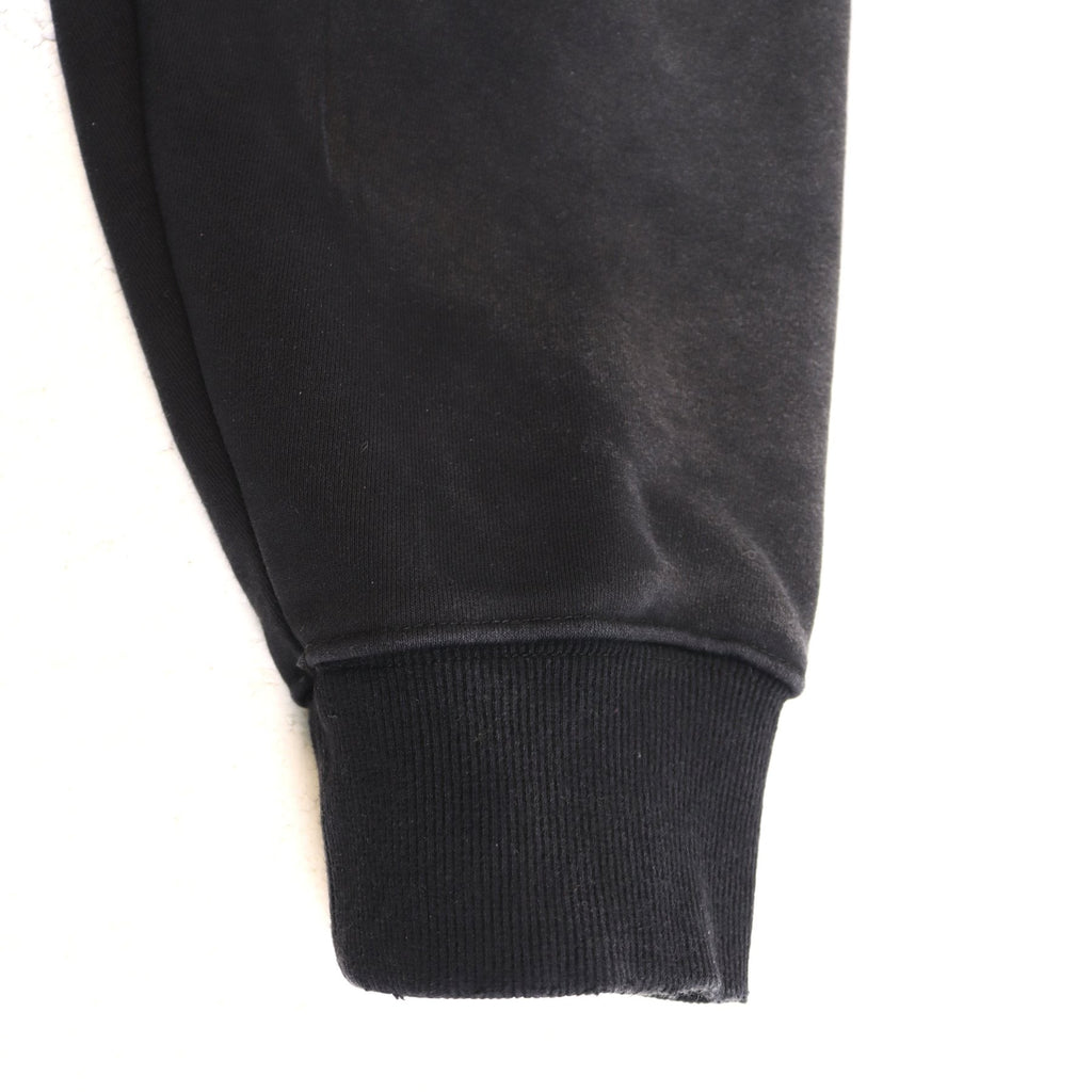 Valley Dreams Varsity Crest Washed Black Zip Hoodie ¡ª detail