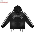 Rough Play Studded Stripe Full-Zip Hoodie ¡ª hero