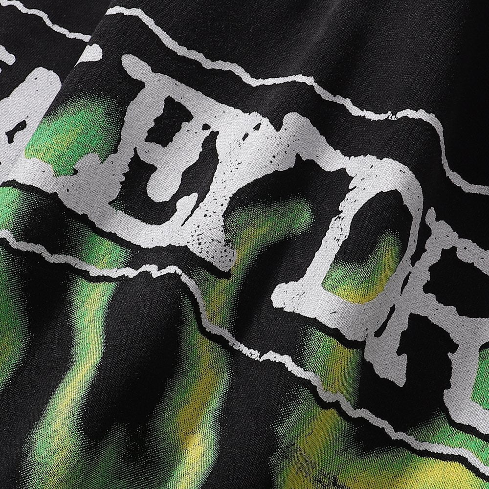 VALE USA Gravedigger Skull Graphic Zip Hoodie ¡ª detail