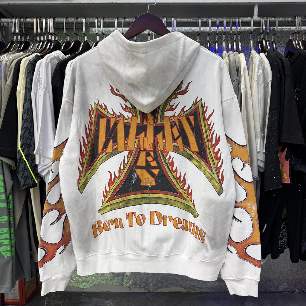 VALE USA Reborn Cross Flame Zip Hoodie ¡ª context