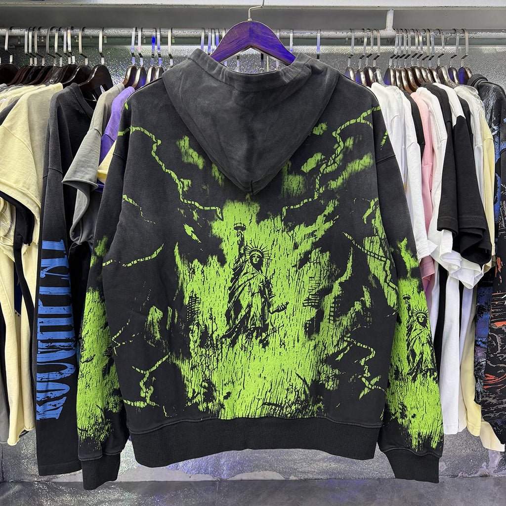 VALE USA Liberty Graphic Washed Zip Hoodie ¡ª context