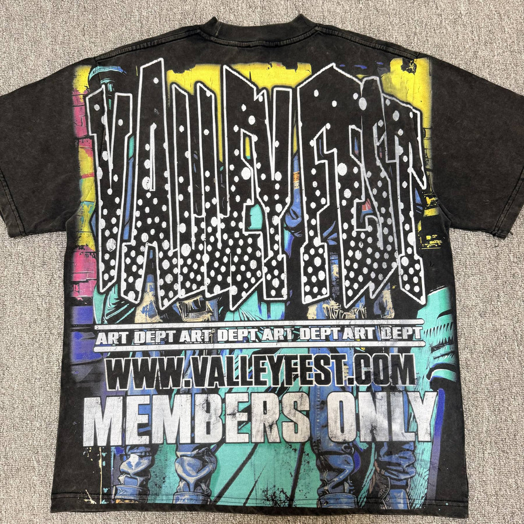 Valley Fest Art Dept Members Only Graphic T-Shirt ¡ª back