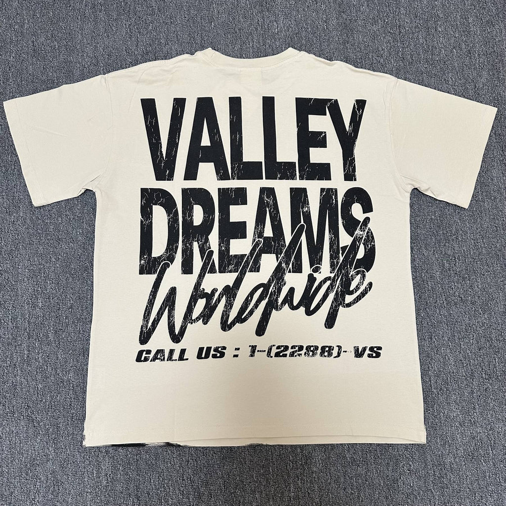 VALE USA Valley Dreams Rhinestone Graphic T-Shirt ¡ª back