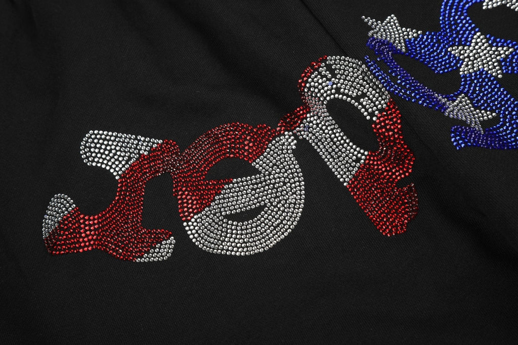 Sp5der Rhinestone Web Graphic Matching Set ¡ª detail