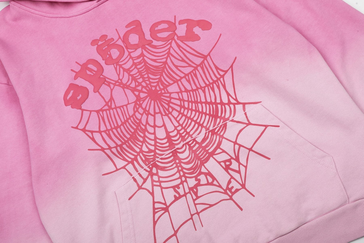Sp5der Spider Web Hoodie & Sweatpants Set ¡ª detail