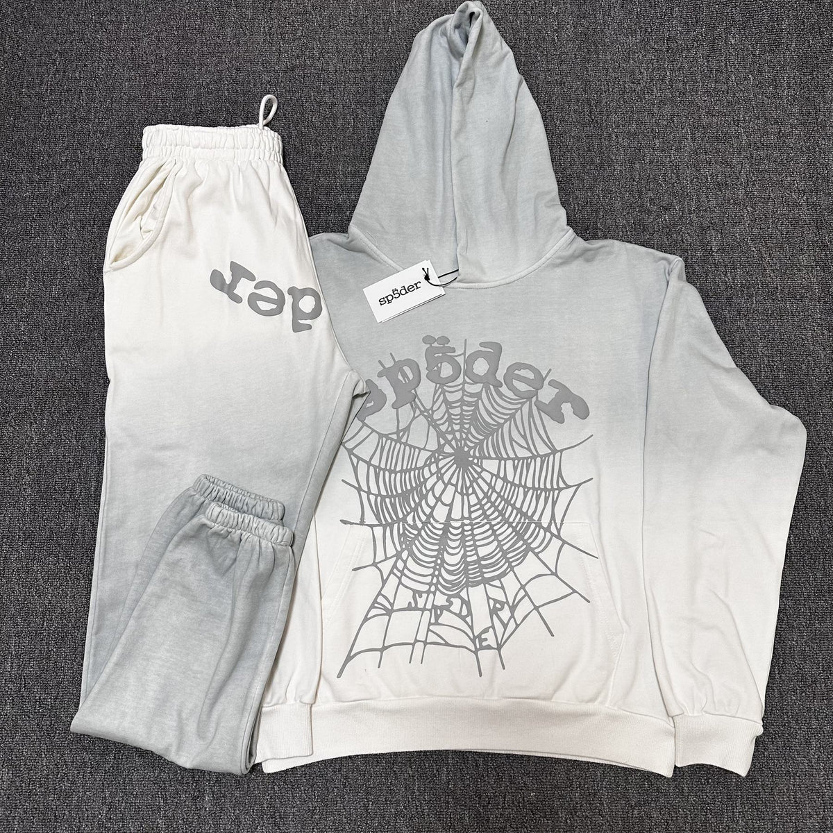 Sp5der Spider Web Hoodie & Sweatpants Set ¡ª context
