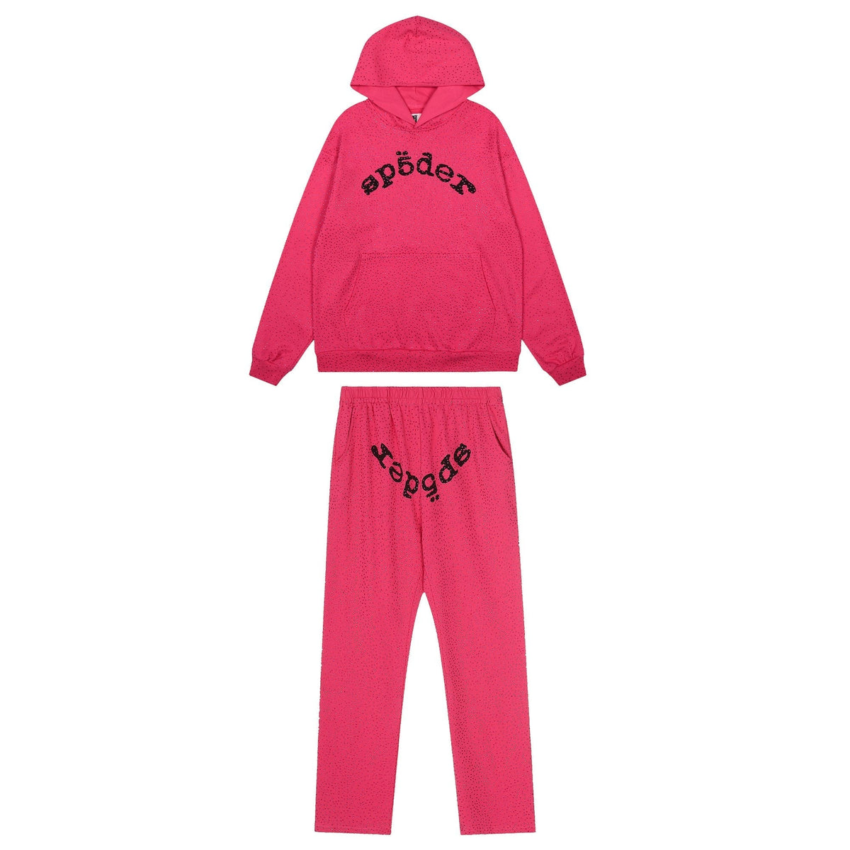 Sp5der Arched Graphic Hoodie & Pants Matching Set ¡ª hero