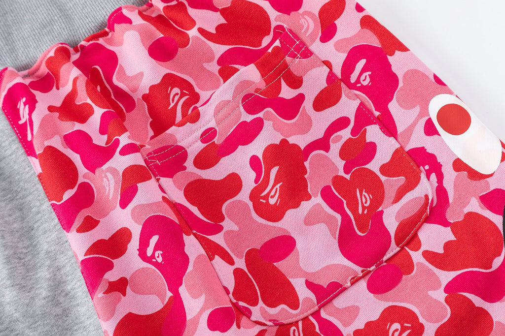 BAPE Shark Eye Graphic Sweat Shorts ¡ª detail