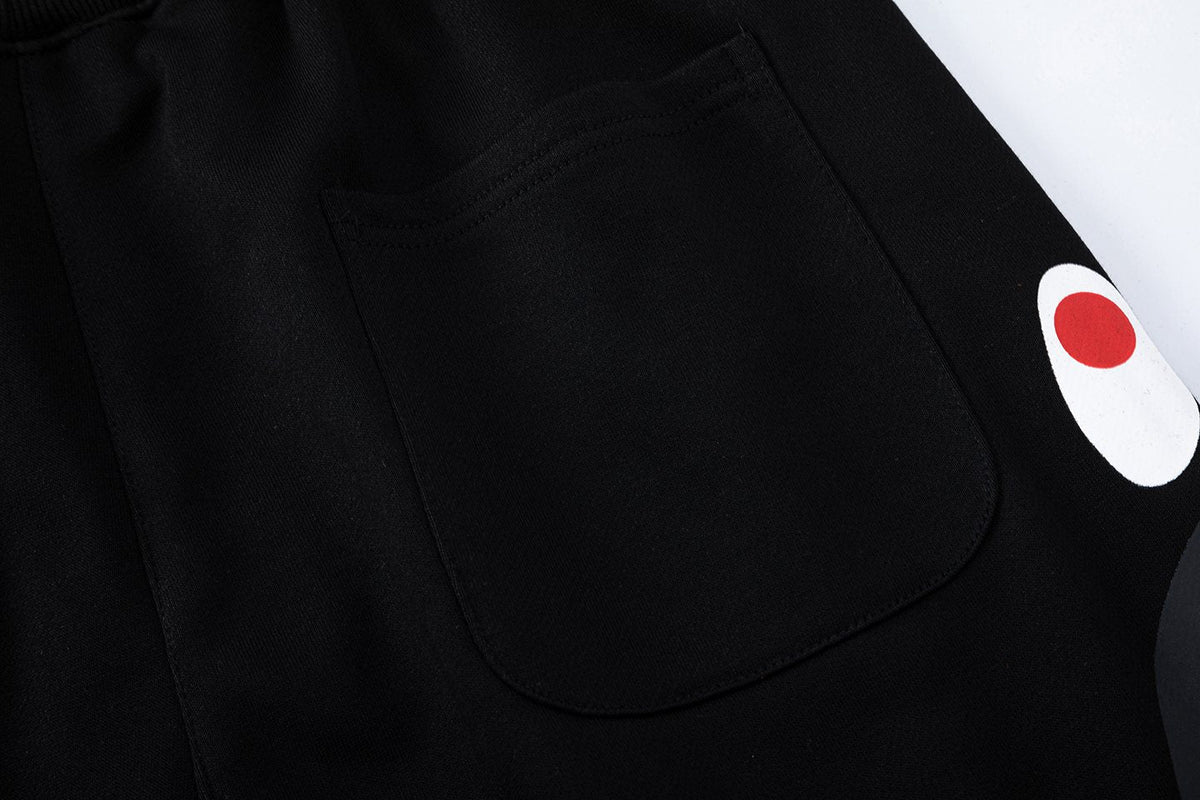 BAPE Shark Eye Graphic Sweat Shorts ¡ª detail