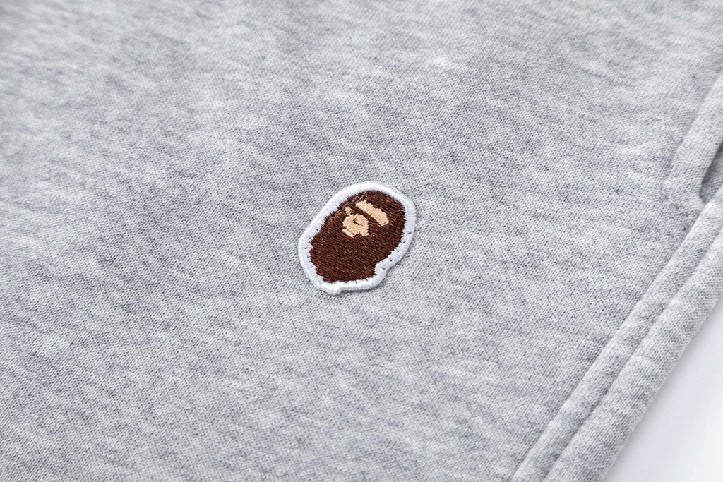 BAPE Ape-Head Logo Drawstring Shorts ¡ª detail